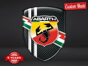 Fiat Abarth Adesivi Auto Divertenti Resistenti Pregiati Esperti